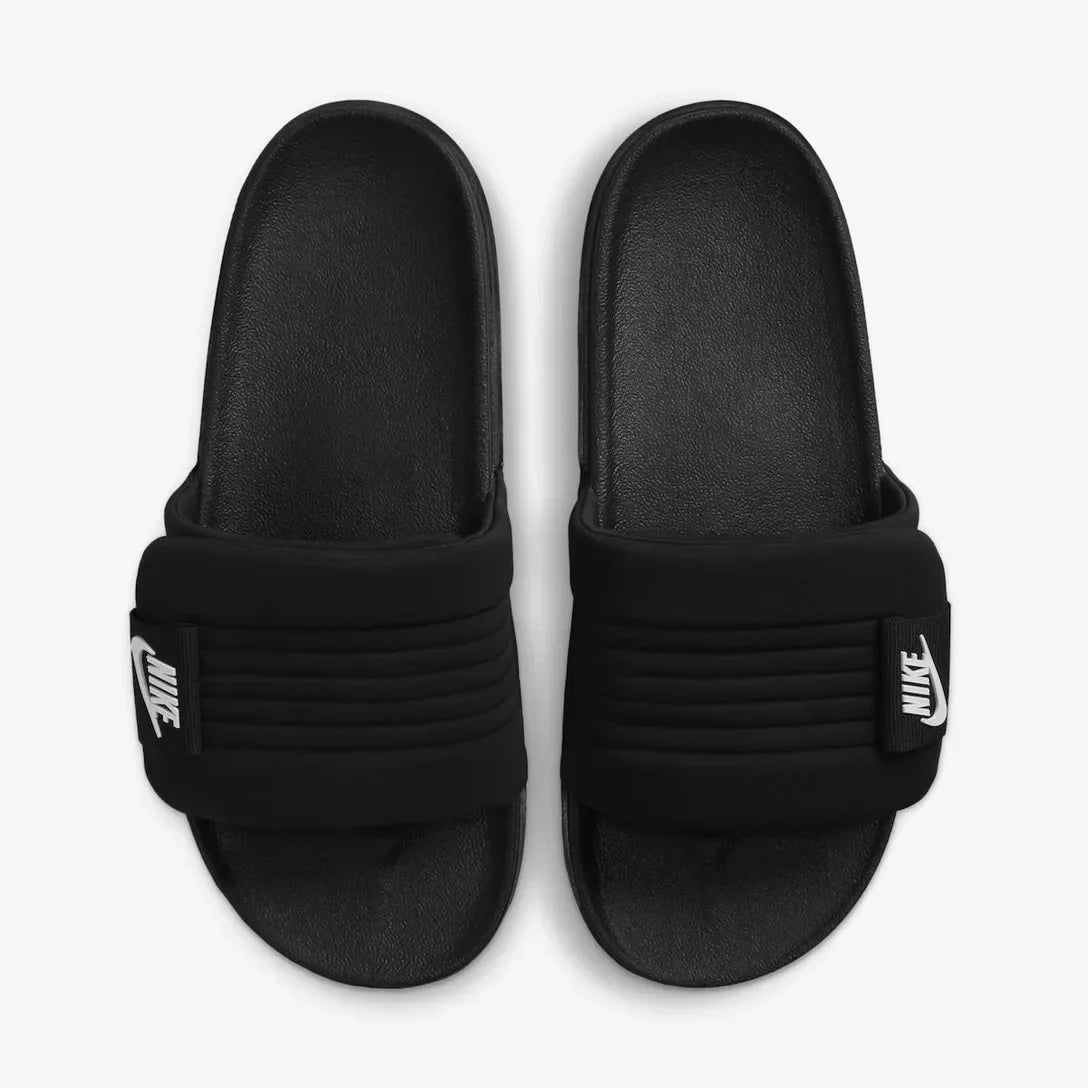 Chinelo NK Offcourt Adjust Preto e Branco